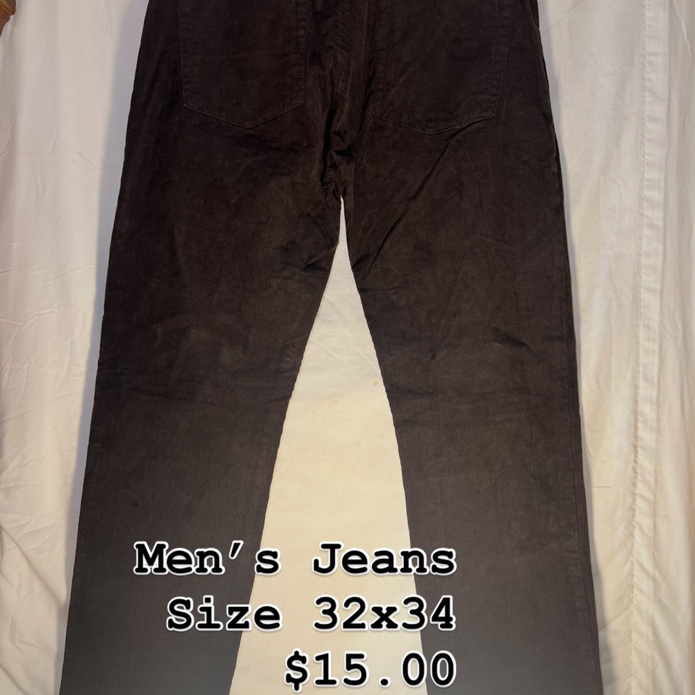 Men's BrownJeans